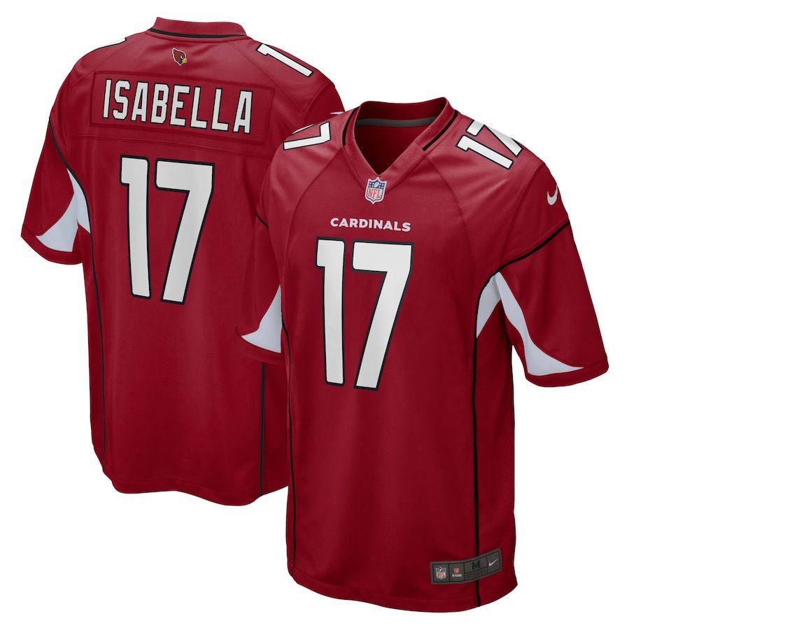 Men Arizona Cardinals #17 Andy Isabella Nike Cardinal Game Player NFL Jersey